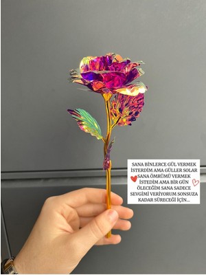 UltraMint Sonsuzluk Gülü Hediyelik Dekor, Sevgililer Günü Için Özel Hediye