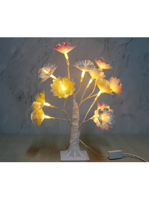 Eco Port Dekoratif Ledli Çiçek ALK1735
