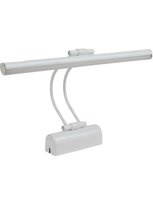 Delixa 35 cm Elektrikli 3200K Gün Işığı Enerji Tasarruflu Flüt LED Aplik Banyo Tablo Çalışma Masası Duvar S