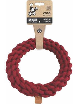 Delixa M-Pets Red Rıng 25CM Örgü Halka Oyuncak