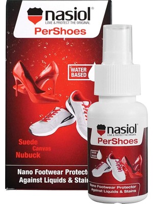 Delixa Nasiol Pershoes Ayakkabı Nano Yüzey Koruyucu-50 Ml-Su ve Kir Itici,leke Önleyici,ayakkabı Bakımı, Ay