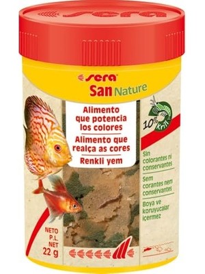 Delixa San Nature Balık Yemi 100 ml 22 gr