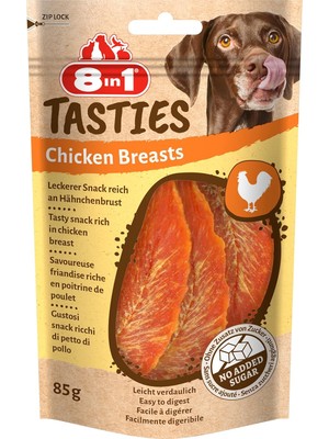 Delixa 8in1 Tasties Chicken Breast Tavuk Göğsü Köpek Ödülü