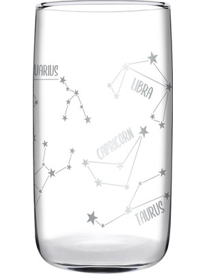 Delixa Zodiac Su Bardağı- 540 cc - 4'lü