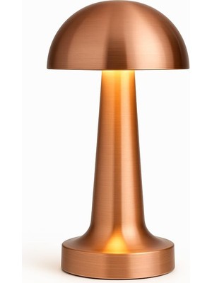 Delixa Şarjlı Masa Lambası Dimmerli Dekoratif Abajur Lizbon Dokunmatik Cafe Masa Lambası 3 Renk Işık Modu