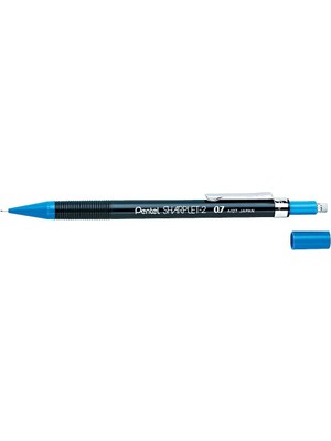 Delixa Pentel Sharplet-2 A127-C Mekanik Kurşun Kalem, 0.7mm, Siyah /mavi