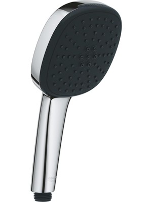 Delixa Comfort 110 El Duşu, 2 Akışlı (Yağmur & Jet), Smartswitch, 110MM Kare Duş Başlığı, Kireç Önleyici Si