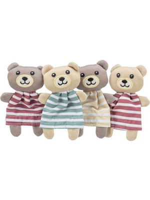 Delixa Kedi Oyuncağı, Kumaş Ayı, Kediotlu 12CM