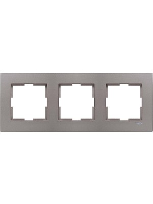 Delixa Novella Antrasit Üçlü Çerçeve