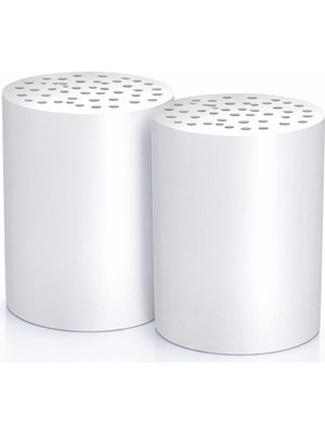 Delixa 2 Adet Silver Duş Filtresi Için Yedek Kartuş - Klorun Yol Açtığı Ciltteki Pişikleri ve Tahrişleri, G