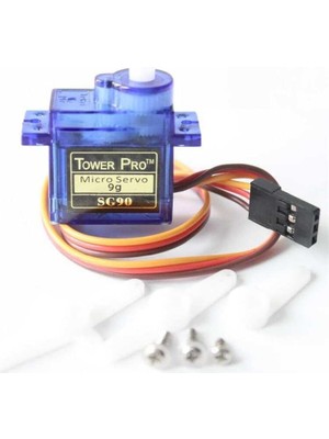 Delixa Tower Pro SG90 Servo Motor - 360 Derece