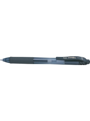 Delixa Pentel BL107-A Mekanizmalı Likit Roller Kalem, Siyah, 0.7 mm