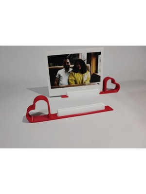 UltraMint Kalp Temalı Fotoğraf Tutucu, Sevgililer Günü Için Şık Hediye