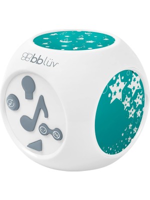 Delixa Bblüv Kübe Müzikli Gece Lambası ve Projektör, 3 Projeksiyon Teması, 15 Müzik ve Ses Seçeneği