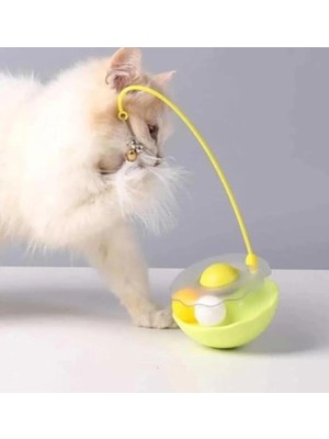 Delixa Kedi Nanesi Yalama Toplu Hacı Yatmaz Tüylü Interaktif Kedi Oyuncağı