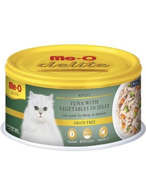 Delixa Meo Delite Ton Balığı Sebze 80 gr