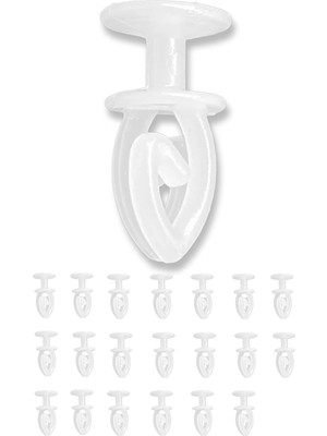 Delixa Geçmeli Perde Düğmesi Kaliteli 20 Adet