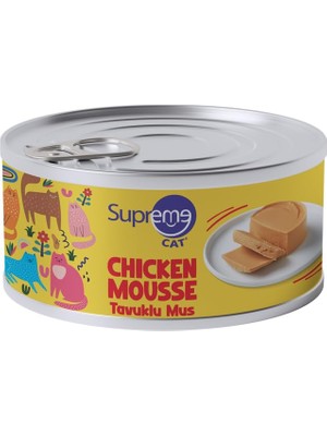 Delixa Supreme Tavuklu Püre 85GR 24'lü Islak Mama