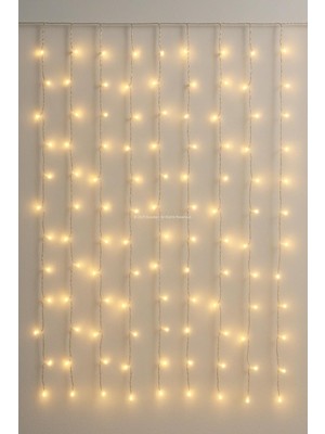 Delixa Perde LED Işık Peri LED 3m x 3m 300 LED Uzaktan Kumandalı Yüksek Kaliteli Dekoratif Aydınlatma Yatak