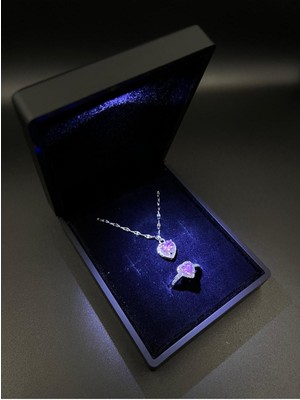 UltraMint Işıklı Kalpli Takım, Yılbaşı ve Sevgililer Günü Hediye Seti