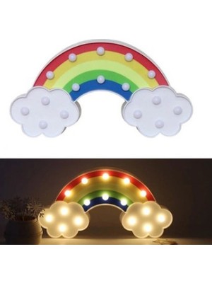 Eco Port LED Işıklı Gökkuşağı Gece Lambası