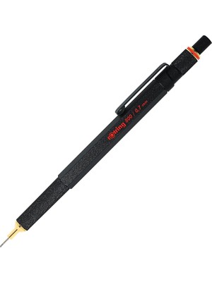 Delixa Rotring 800 Mekanik Kurşun Kalem 1904446 Siyah,0.7 mm