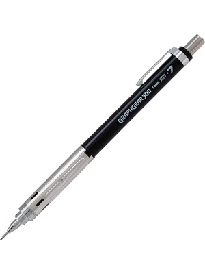 Delixa Pentel PG317-AX (0.7 Mm) Teknik Çizim ve Yazı Versatili, Orijinal Kutusunda, Siyah