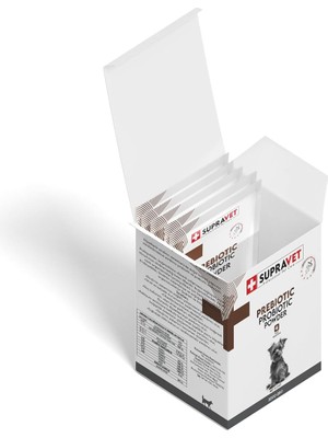 Delixa Supravet Toz Probiyotik + Prebiyotik Köpek Bağışıklık Sistemi Güçlendirici 30 Adet x 1.5 Gr.