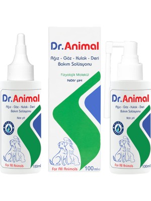 Delixa Dr. Animal Ağız-Göz-Kulak-Deri Bakım Solüsyonu 100 ml