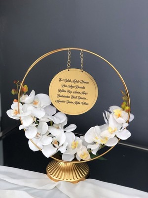 UltraMint Canlı Yapay Orkide Dekoratif Çiçek, Özel Günler Için Şık Hediye