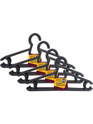 Delixa Decobella 24 'lü Plastik Elbise Askısı