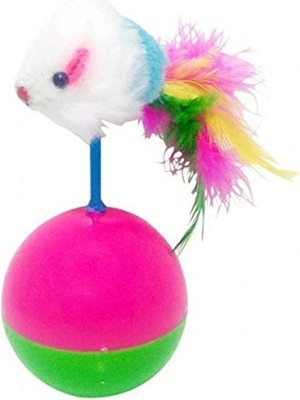 Delixa Nunbell Kedi Oyuncak Hacı Yatmaz Fare 7 x 26 cm