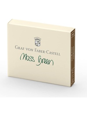 Delixa Graf Von Faber-Castell Dolma Kalem Kartuşu 6'lı Yeşil