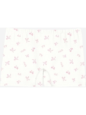 Lc Waikiki Yeni Sezon Fiyonk Desenli Kız Çocuk Boxer