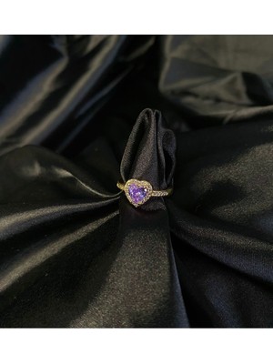 UltraMint Sevgililer Günü Için Şık Kalpli Yüzük, Anlamlı Aşk Hediyesi