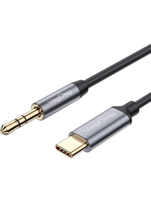 Delixa Veggieg USB Type-C To 3.5mm Aux Hi-Fi Ses Kablosu 1 Metre