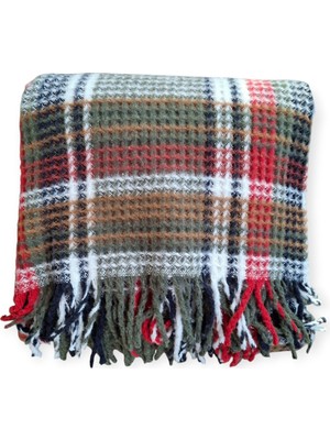 UltraMint Yumuşak ve Şık 130X170 cm Yeşil-Haki Battaniye, Sevgililer Günü Hediyesi