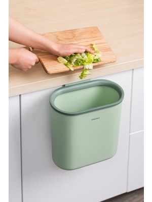 Modern Büyük Çöp Kutusu (7,5 Lt) Dayanıklı ve Şık Tasarım