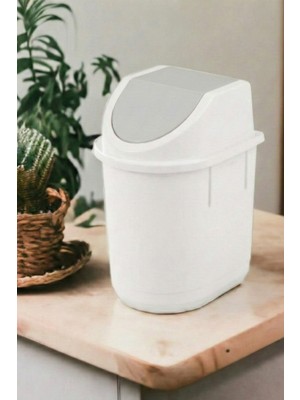 Küçük 1,5 Litre Masa Üstü Girdap Çöp Kovası, Şık ve Pratik Tasarım