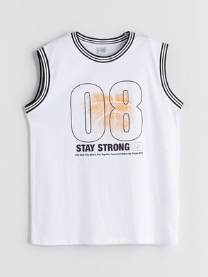 Lc Waikiki Yeni Sezon Bisiklet Yaka Erkek Çocuk Atlet