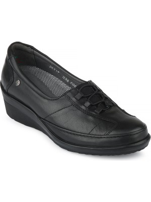 Forelli 26-217 Hakiki Deri Ortopedik Kadın Ayakkabı