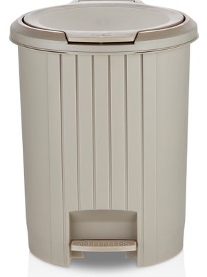 Pratik ve Şık Basmalı Pedallı Çöp Kovası, Hijyenik Kullanım Sağlar