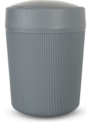 7 Lt Çok Amaçlı Çöp Kutusu, Ev, Banyo, Mutfak, Ofis Için Şık Tasarım