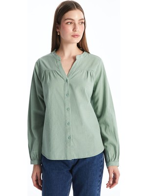 Lc Waikiki Yeni Sezon Kaçık Yaka Oversize Bluz