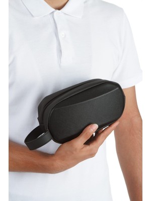 Siyah Newish Polo 507 El Portföyü Kabuk Traş Çantası Casual Kullanım için Şık ve Fonksiyonel