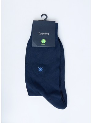 Fabrika Lacivert Erkek Soket Çorap Gz-Dsnskt-2