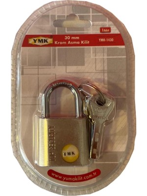 Eco Port Ymk Krom Asma Kilit 30MM