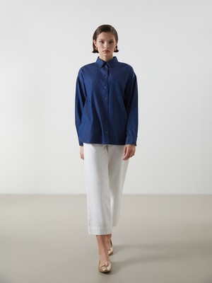 Lc Waikiki Yeni Sezon Beli Lastikli Wideleg Kadın Jean Pantolon