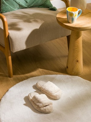 Lc Waikiki Yeni Sezon Düz Pelüş Kadın Ev Terliği