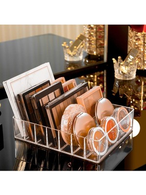 UltraMint Pratik ve Şık Makyaj Organizeri, Göz Farı, Ruj ve Palet Bölmeli Düzenleyici